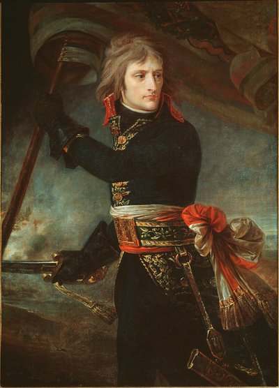 Napoleone Bonaparte al ponte di Arcole (17 novembre) da Antoine Jean Gros