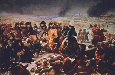 Napoleone sul campo di battaglia di Eylau, 9 febbraio 1807, 1808 da Antoine Jean Gros