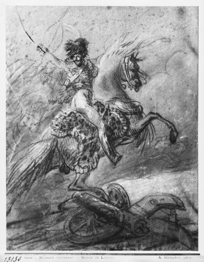 Ufficiale degli Ussari a cavallo da Antoine Jean Gros