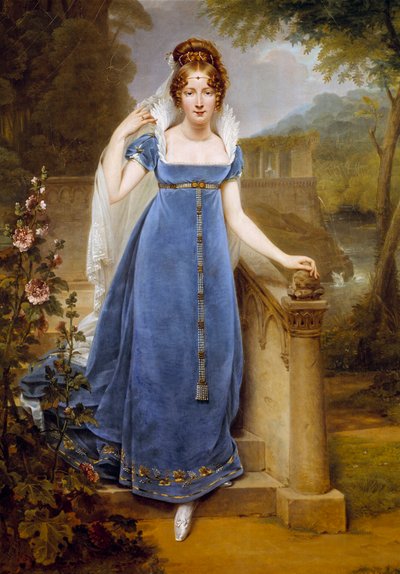 Ritratto a figura intera di Henriette Scherrer, Contessa Legrand (1795-1848) da Antoine Jean Gros
