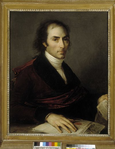 Ritratto di François Bruguière da Antoine Jean Gros