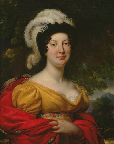 Ritratto della moglie del Maresciallo Lannes da Antoine Jean Gros