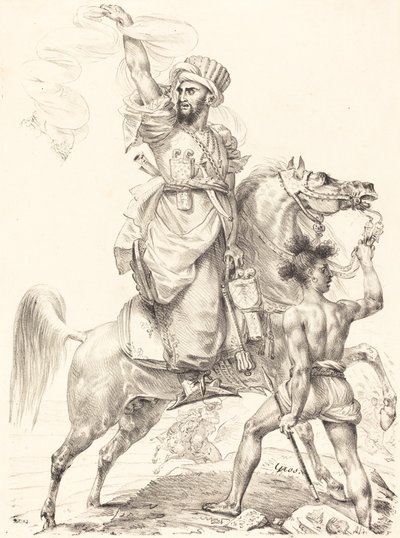 Il capo dei Mamelucchi a cavallo da Antoine Jean Gros