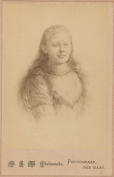 Sua Maestà la Regina Guglielmina da Antoine Johan Marinus Steinmetz
