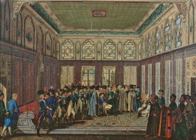 Il generale Aubert du Bayet ricevuto dal Gran Visir ottomano a Costantinopoli nel 1796 da Antoine Laurent Castellan