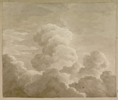 Studio delle nuvole, 1815 da Antoine Laurent Castellan