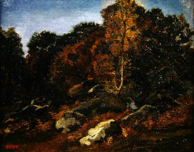 Autunno a Fontainebleau da Antoine Louis Barye