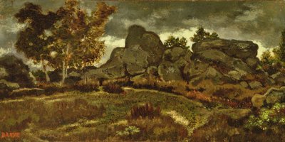 Foresta a Fontainebleau da Antoine Louis Barye