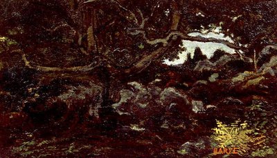 Nella foresta di Fontainebleau da Antoine Louis Barye