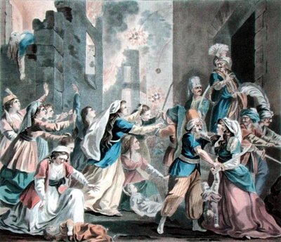 Bombardamento di Algeri da Antoine Louis Francois (after) Sergent Marceau