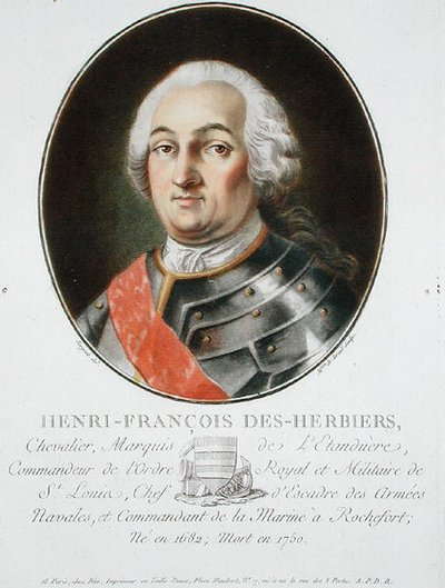 Henri-Francois des Herbiers (1682-1750) Marchese de l