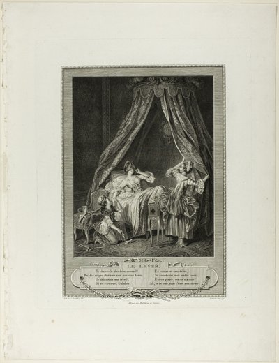Innalzamento, da Monument du Costume Physique et Moral de la fin du Dix-huitième siècle da Antoine Louis Romanet