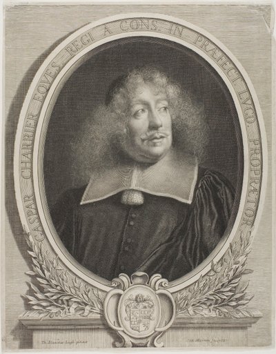 Gaspar Charrier, Segretario del Re da Antoine Masson