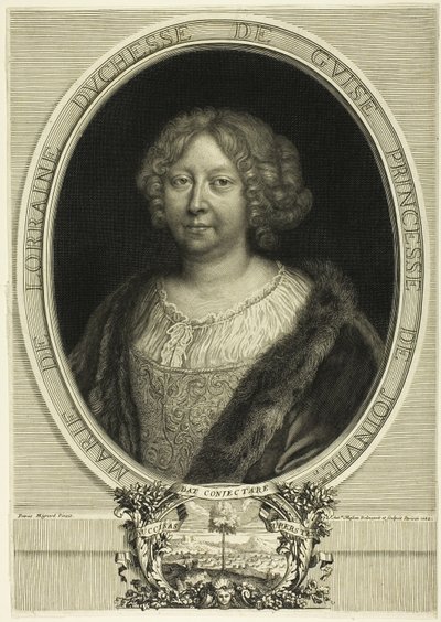 Marie de Lorraine, Duchessa di Guisa, Principessa di Joinville da Antoine Masson