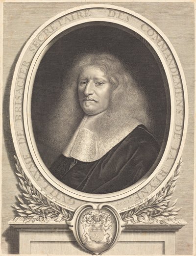 Guillaume de Brisacier da Antoine Masson after Nicolas Mignard