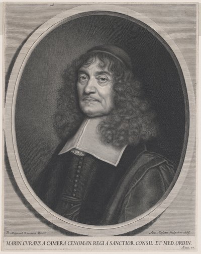 Marin Cureau de la Chambre da Antoine Masson after Pierre Mignard I