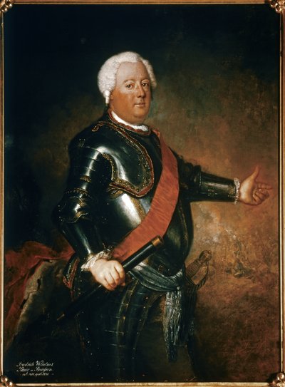 Friedrich Wilhelm I: Re di Prussia (1688-1740) da Antoine Pesne