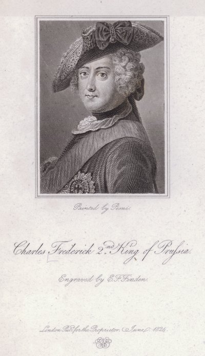 Federico il Grande, Re di Prussia da Antoine Pesne