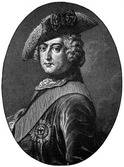 Federico il Grande, Re di Prussia, 1903 da Antoine Pesne