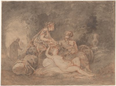 Lot e le sue figlie, 1756 da Antoine Pesne
