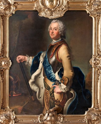 Ritratto di Adolph Frederick 1710-1771, Principe ereditario di Svezia da Antoine Pesne