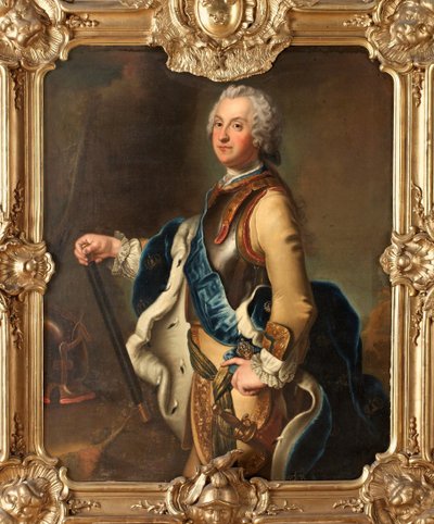 Ritratto di Adolph Frederick, Principe della Corona di Svezia da Antoine Pesne