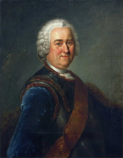Ritratto del feldmaresciallo James Keith da Antoine Pesne