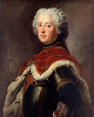 Ritratto di Federico II di Prussia da Antoine Pesne