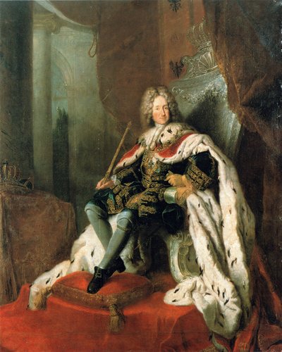 Ritratto di Federico I di Prussia (1657-1713) da Antoine Pesne