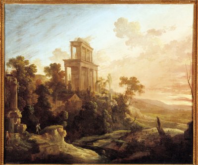 Effetto del tramonto da Antoine Pierre the Younger Patel