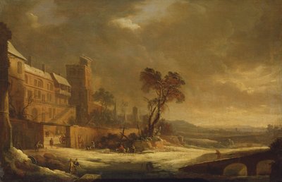 Il mese di gennaio, effetto neve da Antoine Pierre the Younger Patel