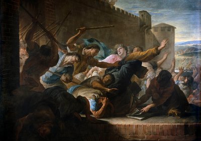 Espulsione degli Ugonotti da Tolosa il 17 maggio da Antoine Rivalz
