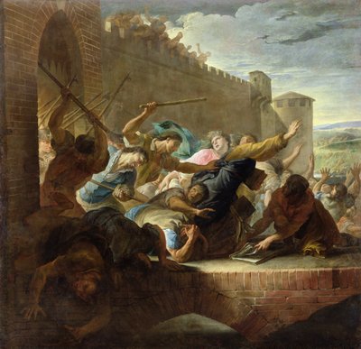 Espulsione degli ugonotti di Tolosa dopo la cattura della città da parte dei sostenitori del principe di Condé nel 1562 da Antoine Rivalz