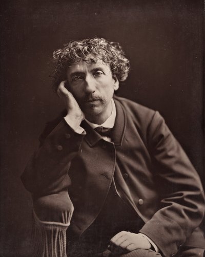 Charles Garnier architetto francese, 1825-1898 da Antoine Samuel Adam Salomon