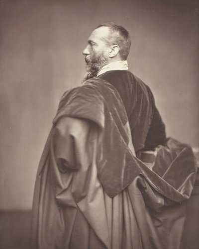 Jean-Baptiste Alphonse Karr critico francese, giornalista e romanziere, 1808-1890, c. 1876 da Antoine Samuel Adam Salomon