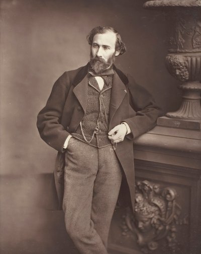 Octave Feuillet, romanziere e drammaturgo francese, 1876-84 da Antoine Samuel Adam Salomon