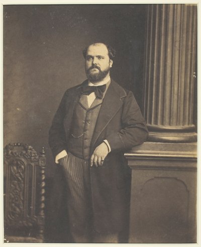 Senza titolo (Uomo in piedi, di fronte) da Antoine Samuel Adam Salomon