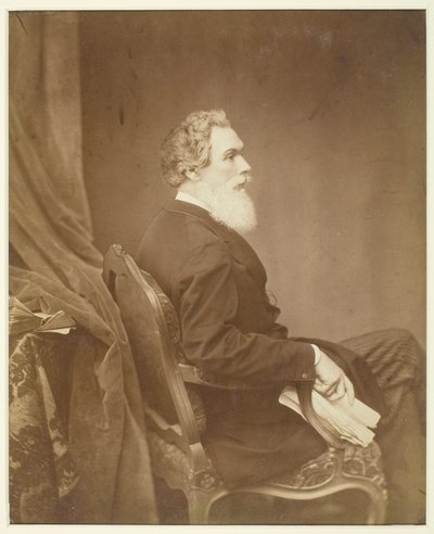 Senza titolo (Uomo su sedia, profilo) da Antoine Samuel Adam Salomon