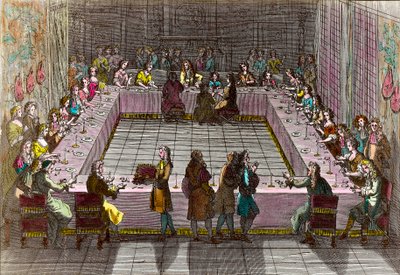 La lotteria reale nel XVIII secolo da Antoine Trouvain