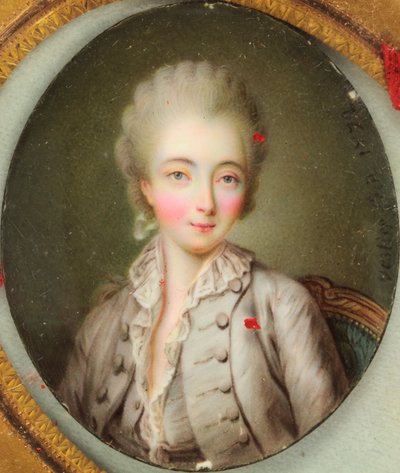 La Contessa du Barry da Antoine Vestier