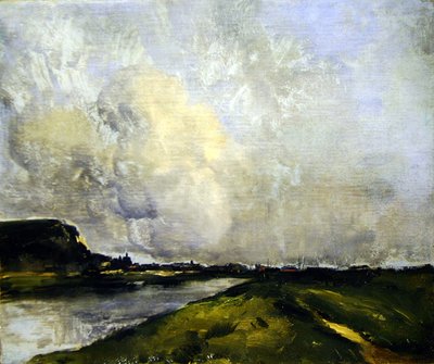 Riva del fiume da Antoine Vollon