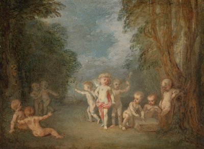 Il regno di Cupido da Antoine Watteau