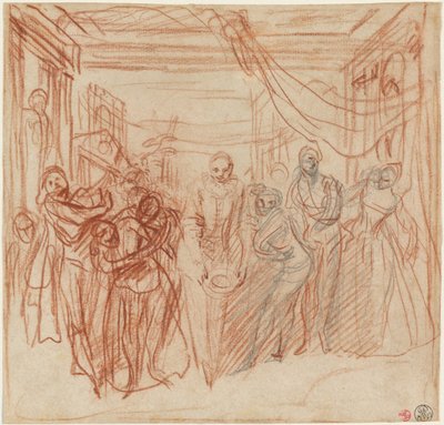 Comici Italiani che Fanno i Loro Inchini da Antoine Watteau