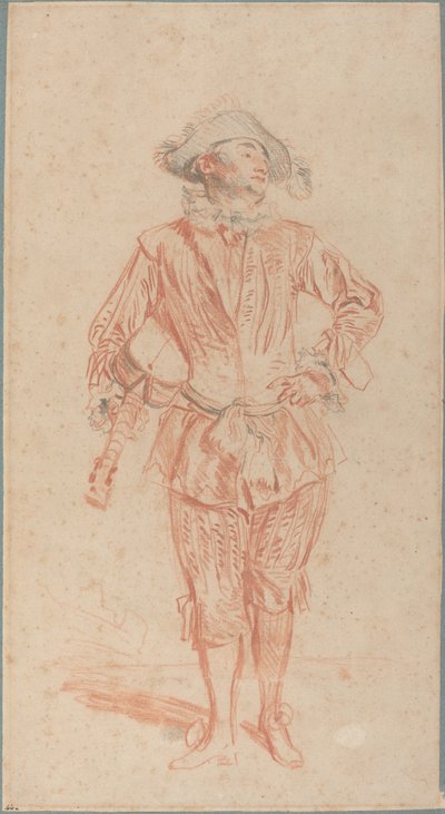 Mezzetin da Antoine Watteau