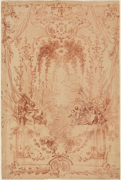 Il pergolato da Antoine Watteau
