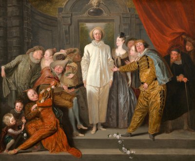 I Comici Italiani da Antoine Watteau