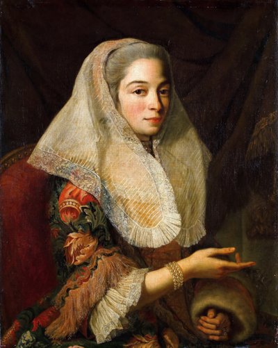 Ritratto di una giovane donna maltese da Antoine de Favray