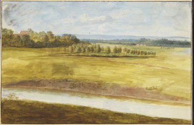 Paesaggio con fiume da Antoine de Marcenay de Ghuy