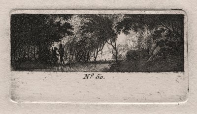 Vista di un bosco da Antoine de Marcenay de Ghuy