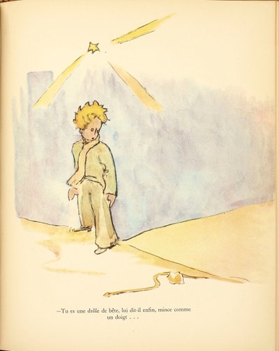 Il piccolo principe, 1942-1943 da Antoine de Saint Exupéry
